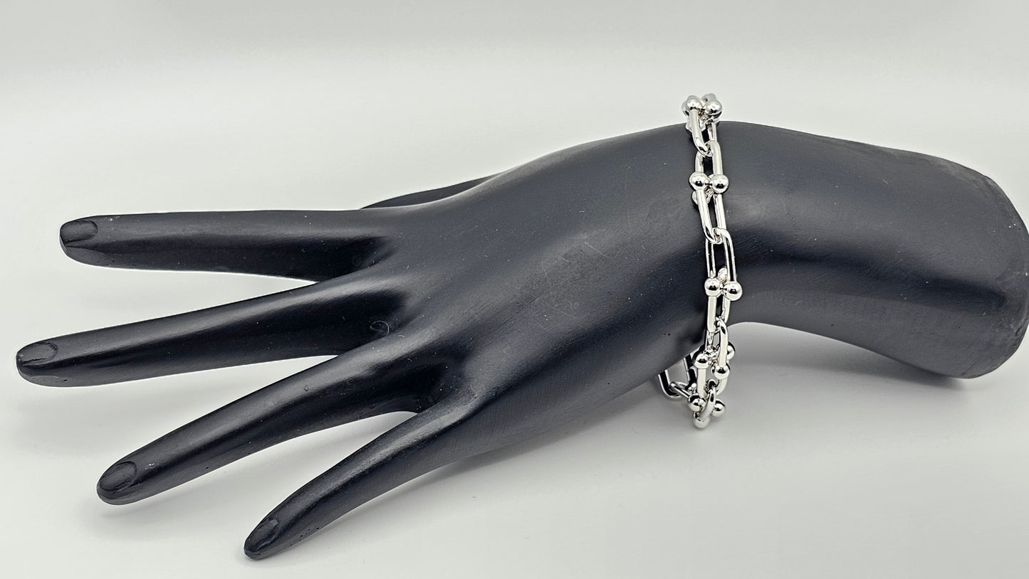 Link Chain bracelet | 925 Silver |7"