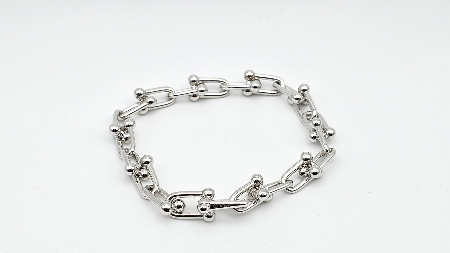 Link Chain bracelet | 925 Silver |7"
