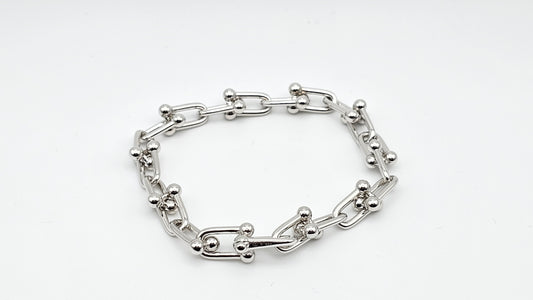 Link Chain bracelet | 925 Silver |7"