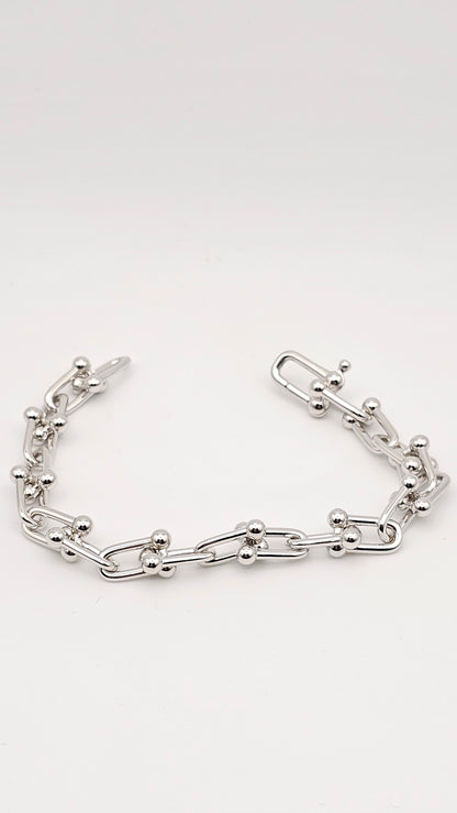 Link Chain bracelet | 925 Silver |7"