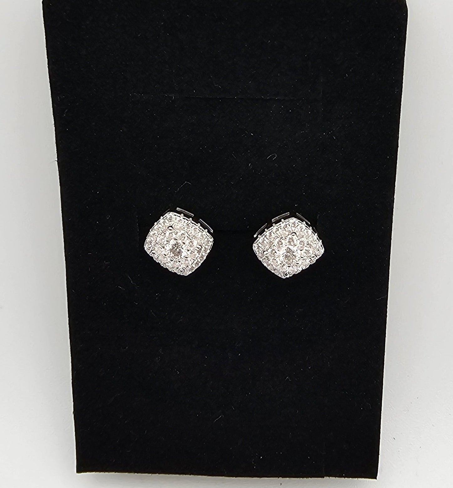 Cushion Cut Mosiannaite Diamond Studs | 0.61 ctw | VVS-D Color