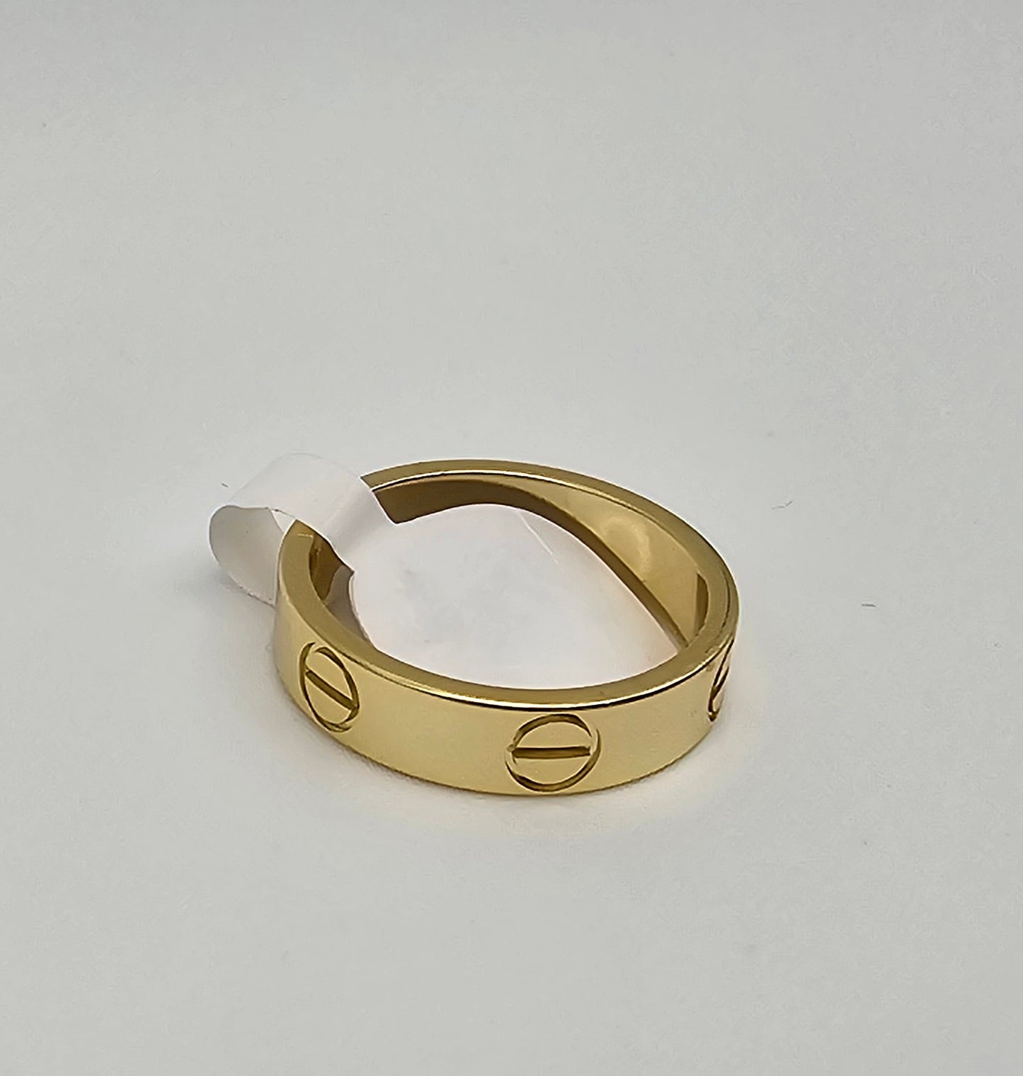 Ring band US Size 6 | 925 Silver Gold Plated