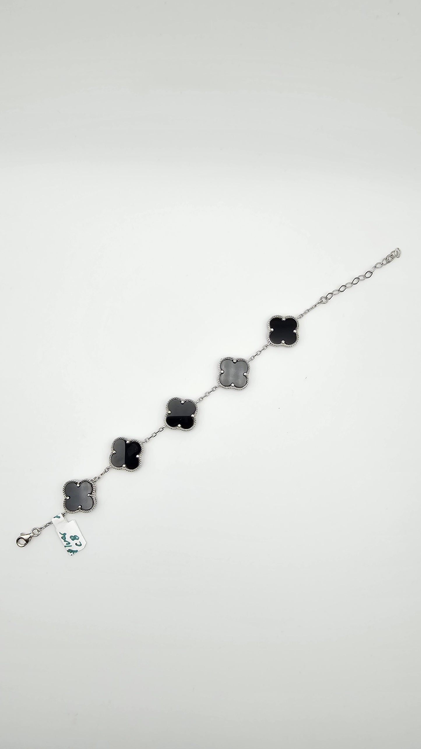 Clover bracelets, 925 Silver & 18kt gold plated