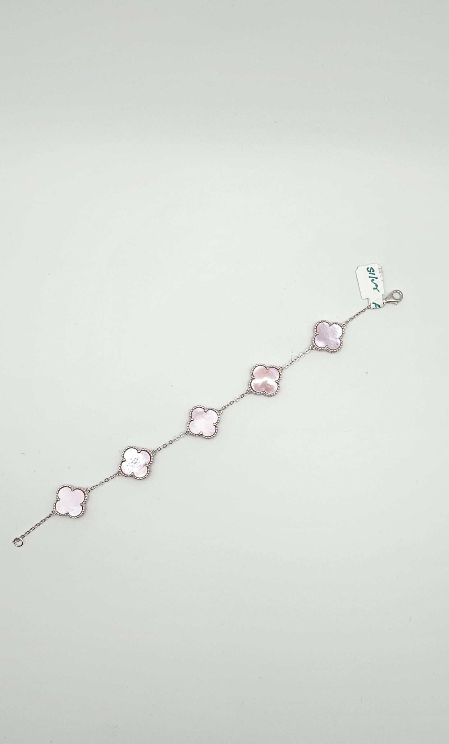 Clover bracelets, 925 Silver & 18kt gold plated