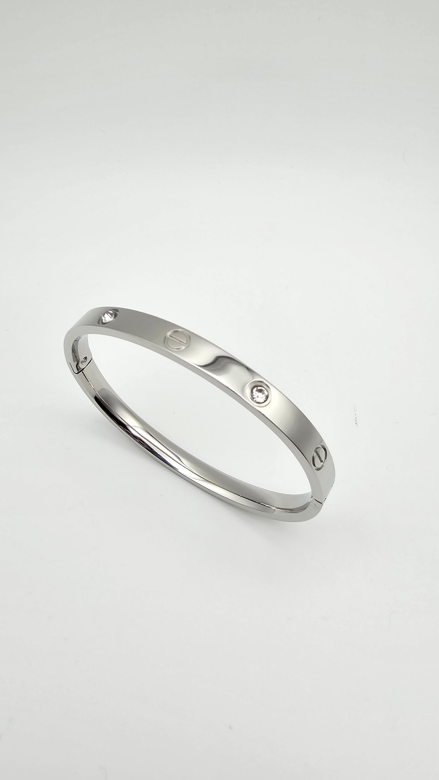 Bangle with 4 Stone Accents