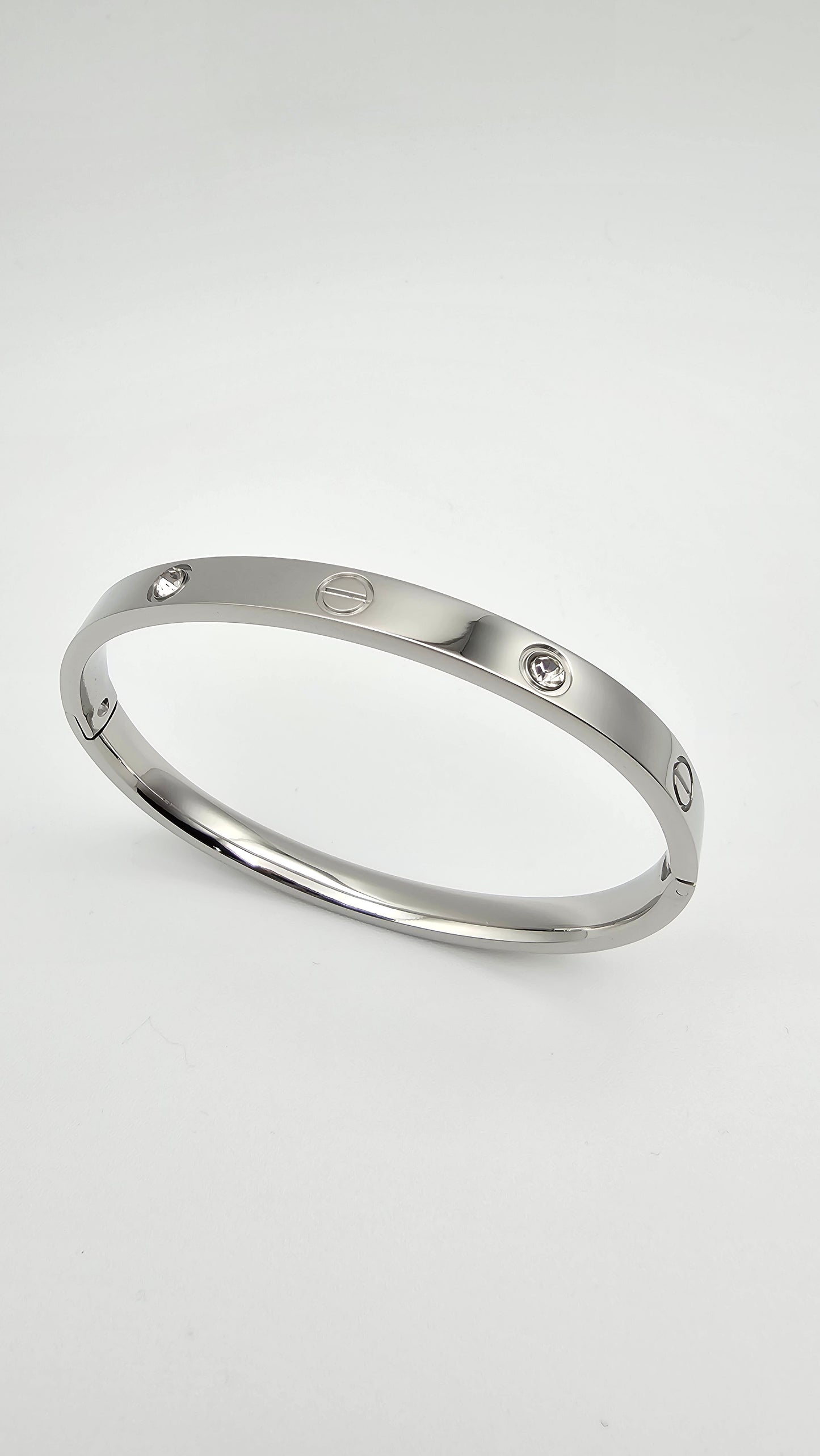 Bangle with 4 Stone Accents