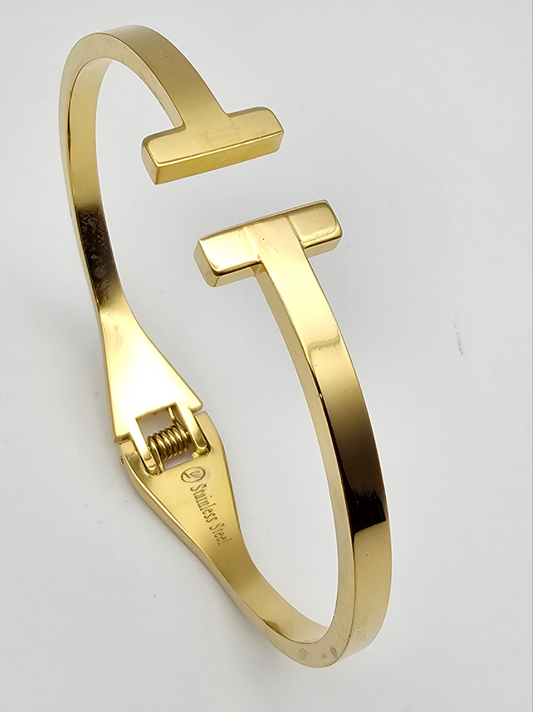 Trendy T bar Bangle