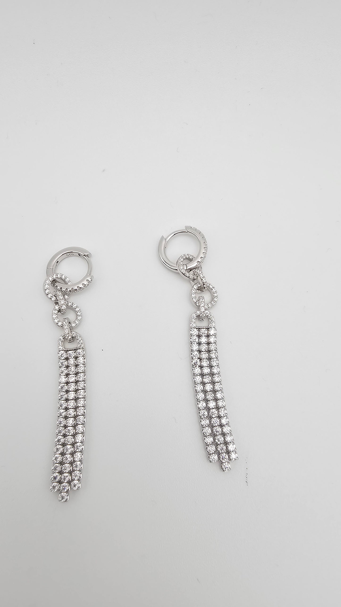 Detachable hoops, multi use danglers , gold and silver