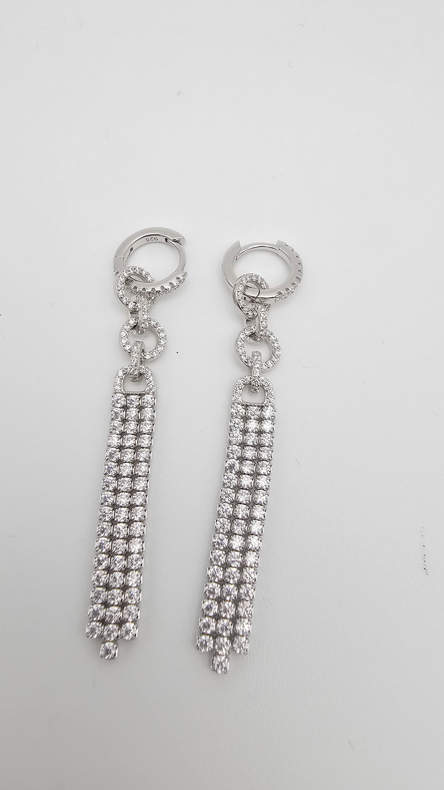 Detachable hoops, multi use danglers , gold and silver